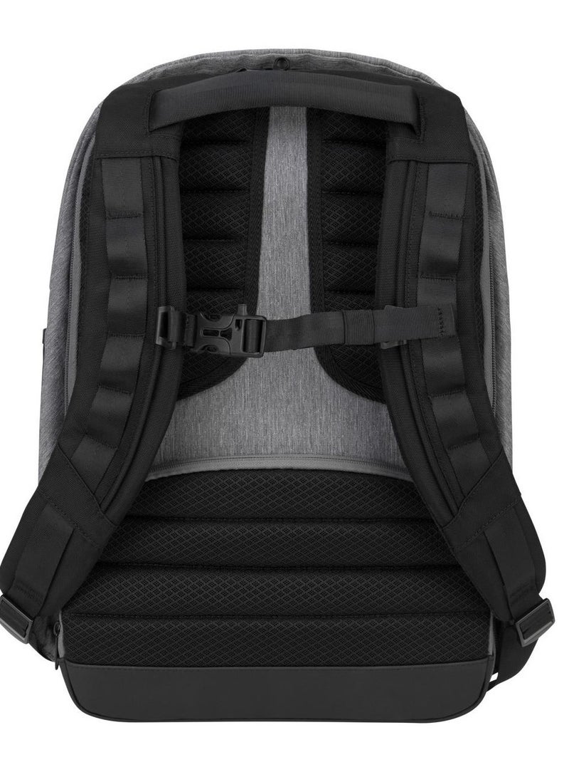 targus CityLite Pro Security Backpack best for Business work travel, commute or school college university, fits up to 15.6” Laptop Dark Grey TBB58502GL-70 Grey - Image 2