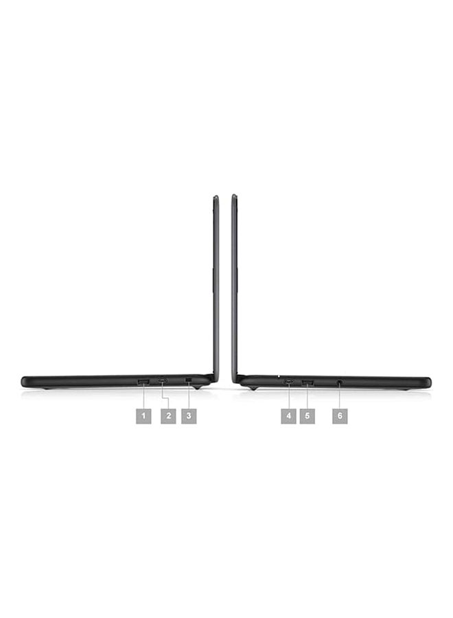 DELL Renewed - Chromebook 3100 With 11.6 Inch Display,Celeron N4000/4GB RAM/32GB EMMC/Chrome OS/Intel HD Graphics English Black  - Image 3