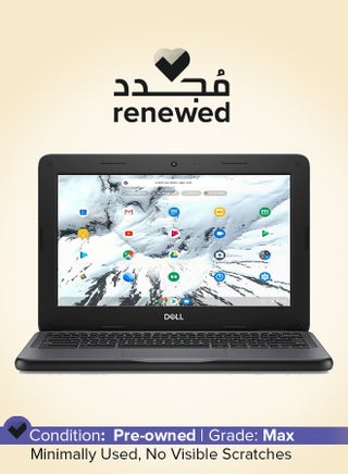 Renewed - Chromebook 3100 With 11.6 Inch Display,Celeron N4000/4GB RAM/32GB EMMC/Chrome OS/Intel HD Graphics English Black - pnsku/N70133436V/45/_/1733384788/8b7da9eb-665b-47b4-a87b-f1344cfe1fa8