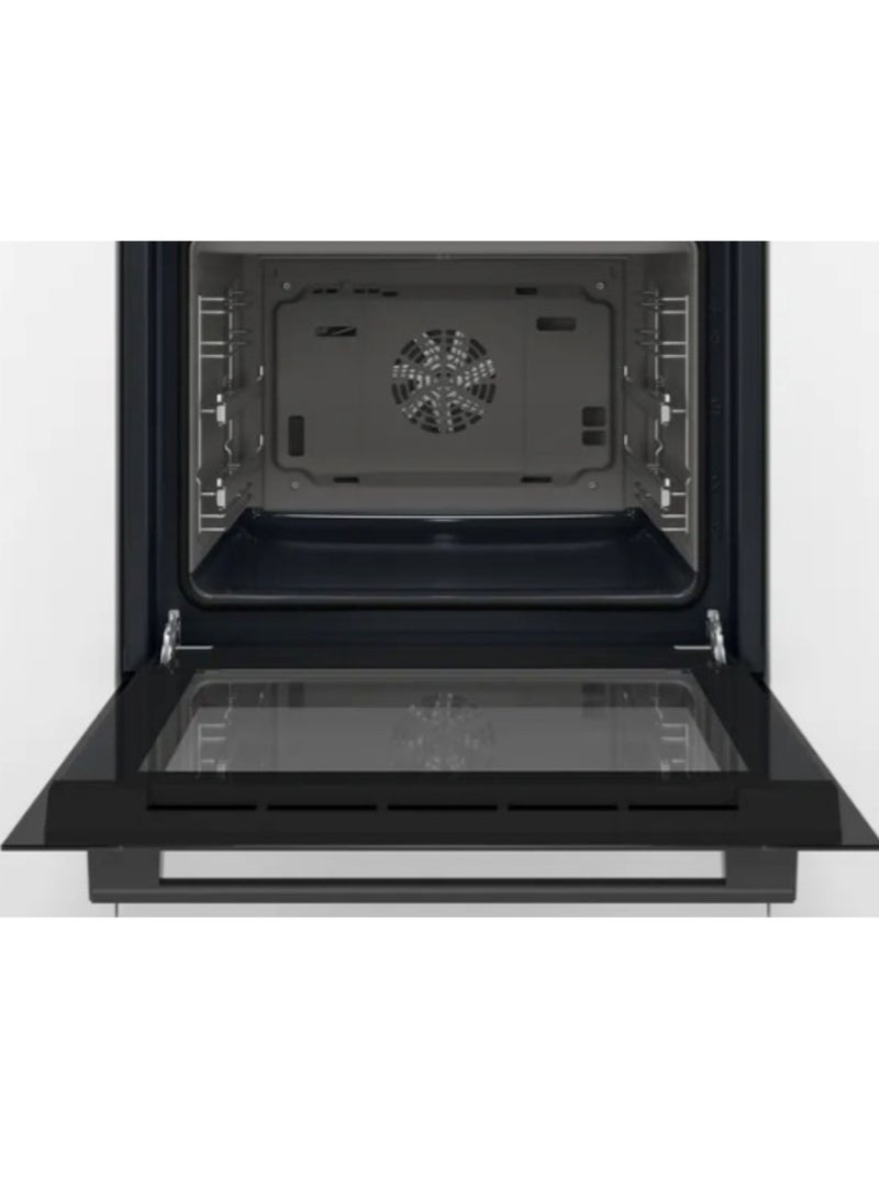 بوش Bosch Built-in Electric Oven, 60 cm, 66 L Series 6, Model HBJ558YB0Q - Black HBJ558YB0Q black  - Image 3