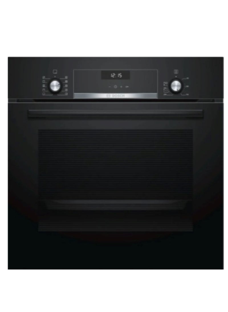 بوش Bosch Built-in Electric Oven, 60 cm, 66 L Series 6, Model HBJ558YB0Q - Black HBJ558YB0Q black  - Image 1