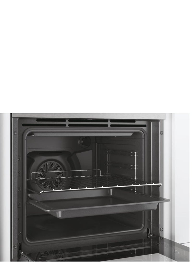 CANDY Built-in Electric Oven, 60cm 65L 8 Functions, Cooling Fan - FCT612XSASO Steel - Image 4