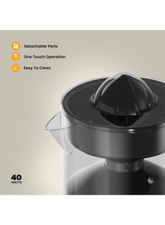 Clikon Citrus Juicer 40W, 750ML – Powerful Electric Citrus Press for Fresh Orange, Lemon, and Lime Juice 750 ml 40 W CK2687 Black/Silver  - Image 5