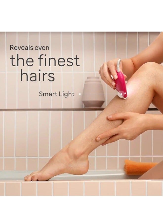 BRAUN Silk-epil 3 SkinSpa 3-032 Epilator, Shaver head, Cleaning Brush,  Smart Light, Corded - Image 2