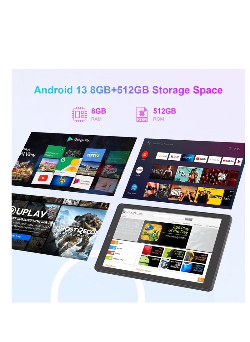 سي آيديا 9-Inch Smart  Android Tablet 800x1280 IPS Screen Smart Tablet PC With Sim For Education CM935 Grey  - Image 3
