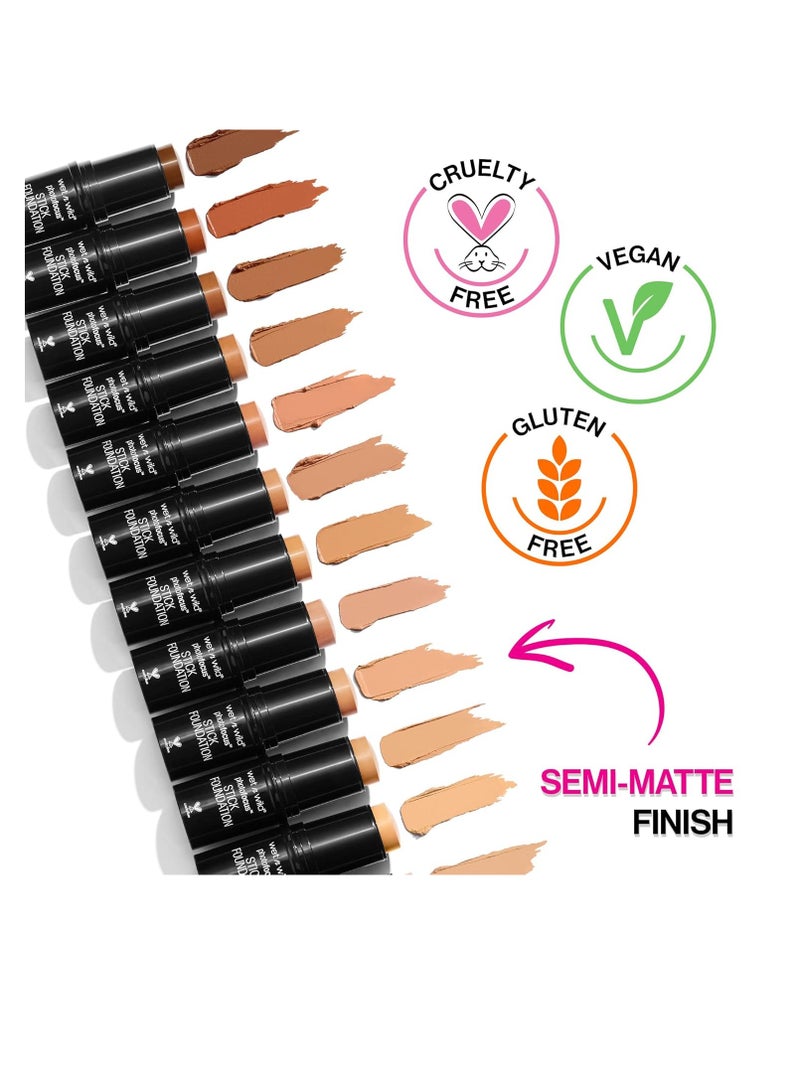 ويت اند وايلد Photo Focus Matte Foundation Stick Makeup, Porcelain | Vegan & Cruelty-Free Porcelain - Image 3