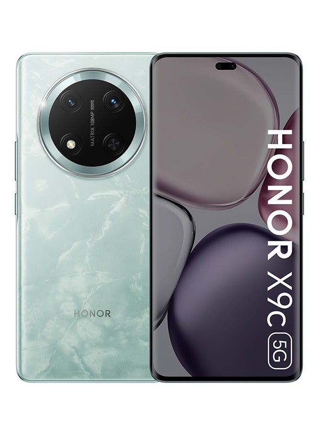 هونور X9c Dual SIM Jade Cyan 12GB RAM 256GB 5G With Honor Earbuds X6 - Image 2