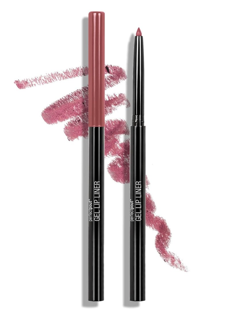 ويت اند وايلد Perfect Pout Matte Retractable Gel Lip Liner Pencil, Rich Creamy Long Lasting Color, Well-Defined and Flawless Application, Vegan & Cruelty-Free - Purple Lay Down the Mauves - Image 1