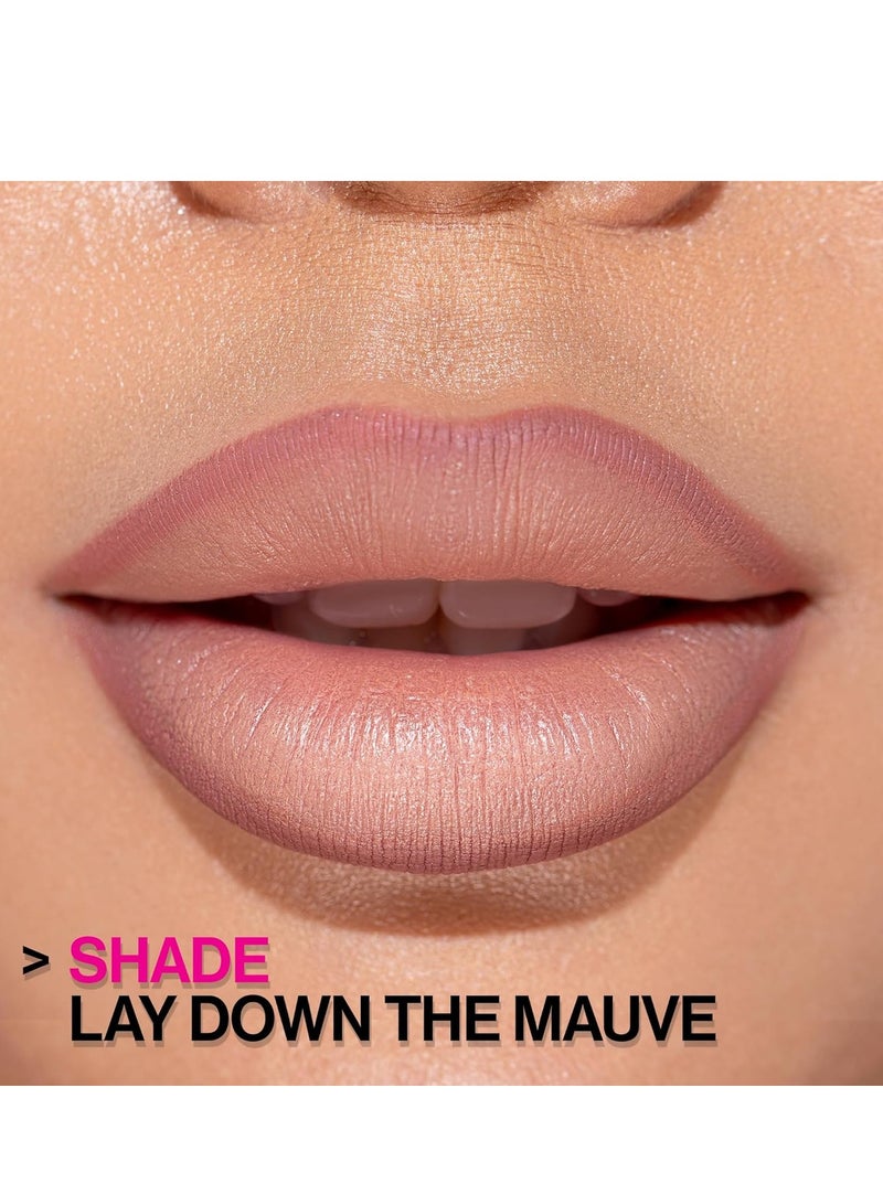 ويت اند وايلد Perfect Pout Matte Retractable Gel Lip Liner Pencil, Rich Creamy Long Lasting Color, Well-Defined and Flawless Application, Vegan & Cruelty-Free - Purple Lay Down the Mauves - Image 5