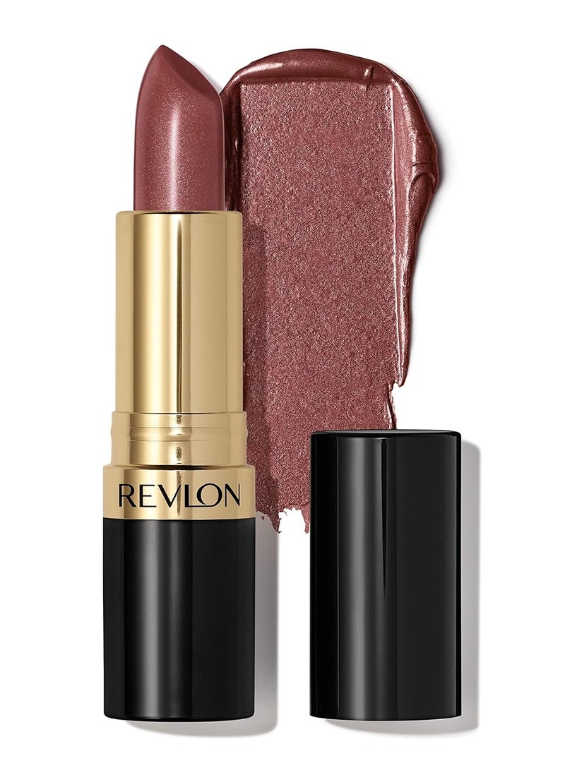 Revlon Super Lustrous Lipstick, Lip Makeup Gift, Stocking Stuffers for Women, Creamy, Moisturized Feel in Mauves & Trends, 0.15 oz 245 Smoky Rose - Image 1