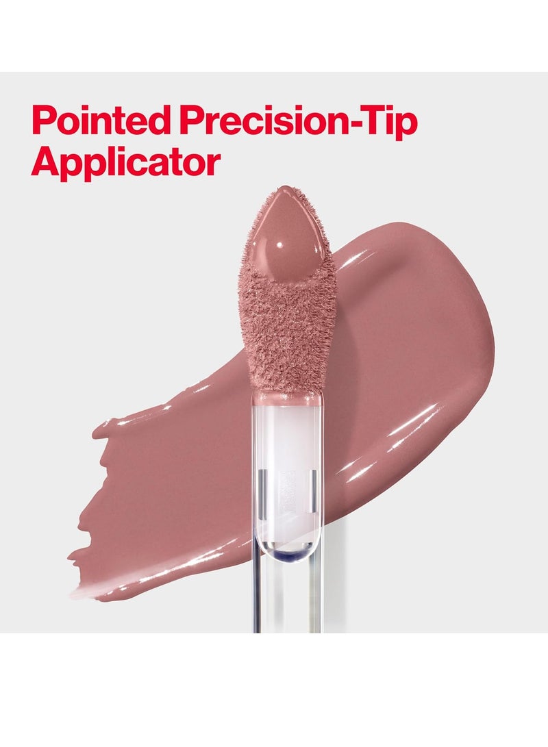 ريفلون أحمر شفاه سائل، مكياج وجه، حبر ساتين لون ستاي، ألوان شفاه غنية تدوم طويلاً، مص formulated مع زيت بذور الكشمش الأسود، 0.17 أونصة سائلة - Image 4