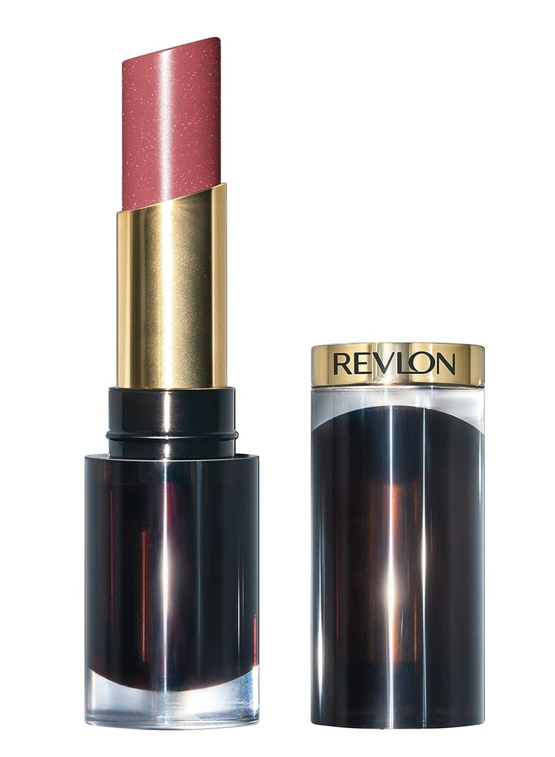 Revlon Super Lustrous Lipstick with Hyaluronic Acid and Aloe, 0.15 Oz 003 Glossed Up Rose  - Image 1
