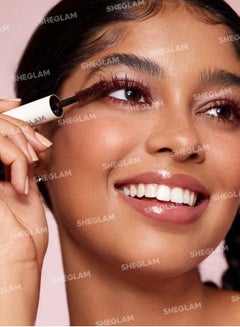 SHEGLAM All-In-One Volume & Length Mascara-Waterproof - Brugundy  - Image 3