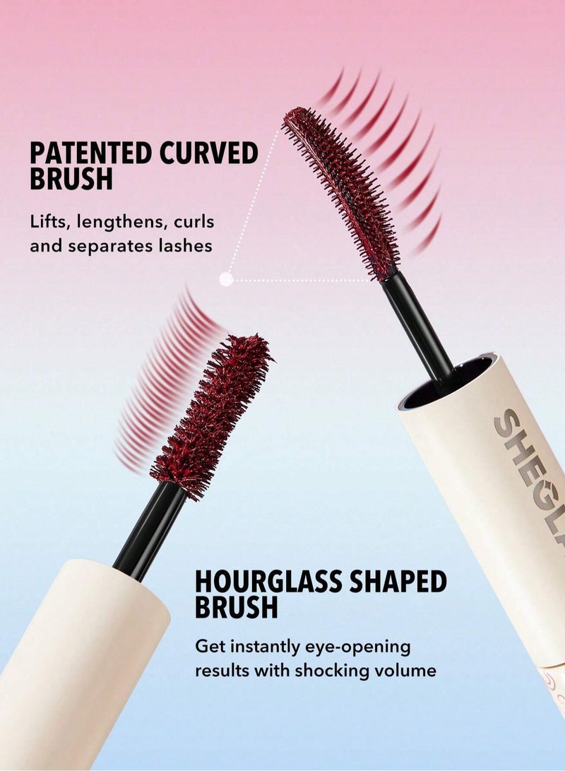 SHEGLAM - All-In-One Volume & Length Mascara-Waterproof - Brugundy - Image 1