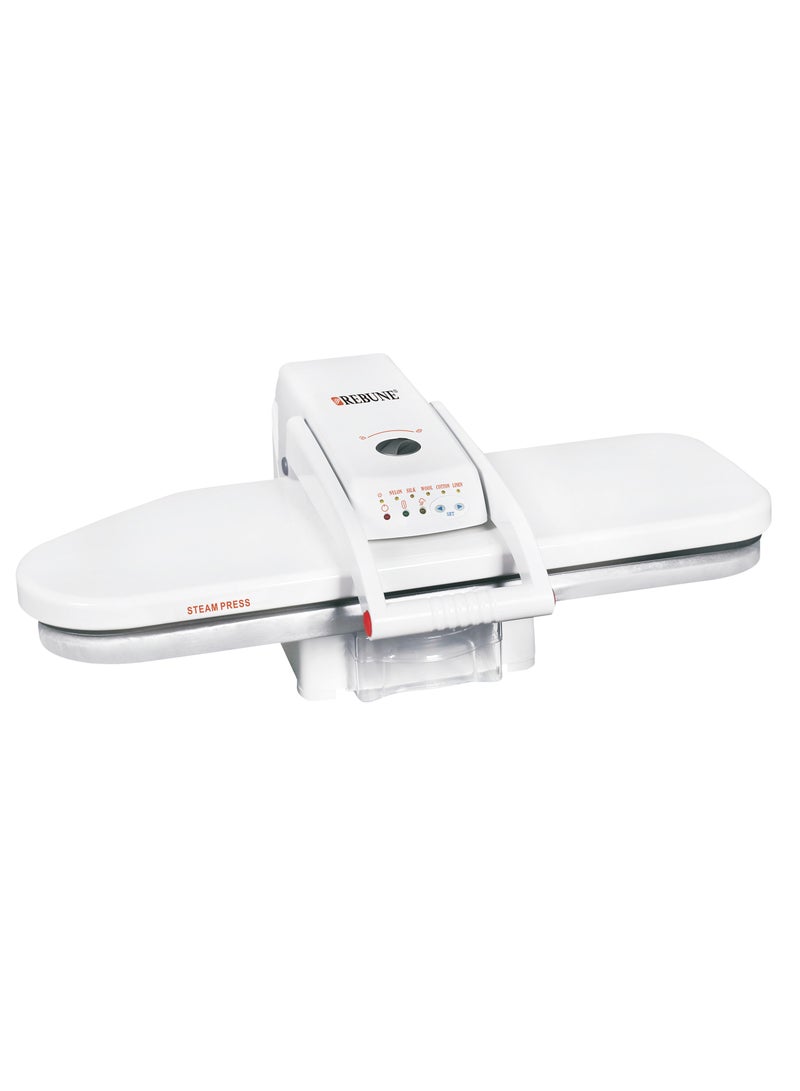 REBUNE Steam Press Iron with Clothes Hanger, 42-inch size, 1 L 2000 W RE-3-075 White - Image 2