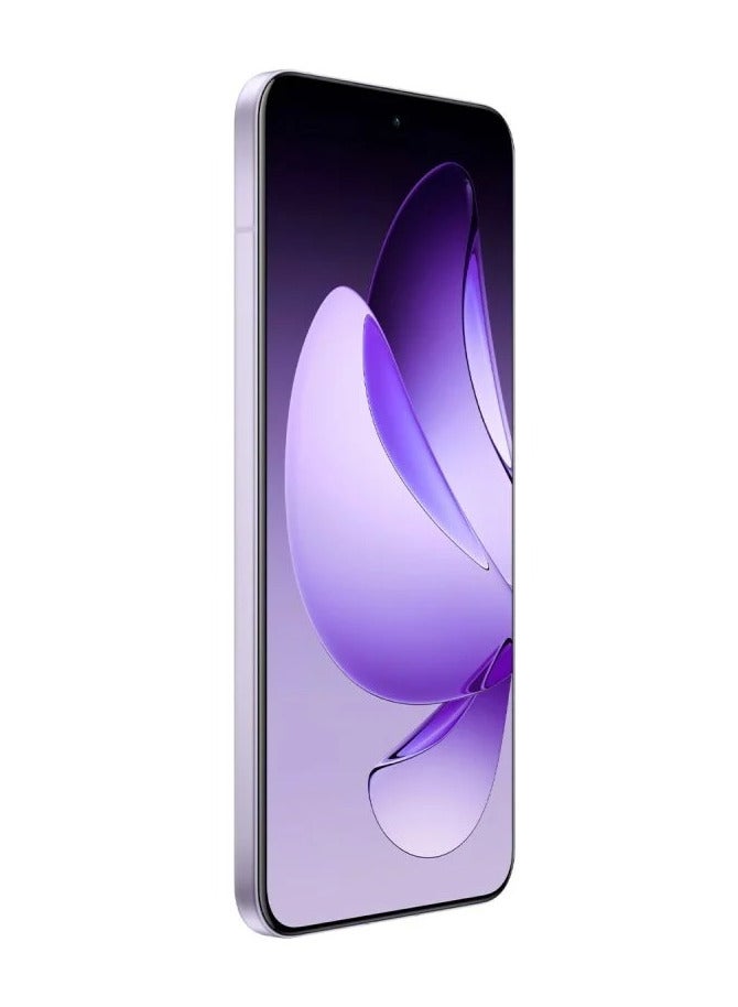 OPPO Reno 13 Pro Mobile 12GB+256GB Butterfly Purple 6.83-inch FHD+ AMOLED display with a 120Hz refresh rate, a 240Hz touch sampling rate, a 2,160Hz PWM dimming rate, Mediatek Dimensity 8350 with Google play Chinese version  - Image 4
