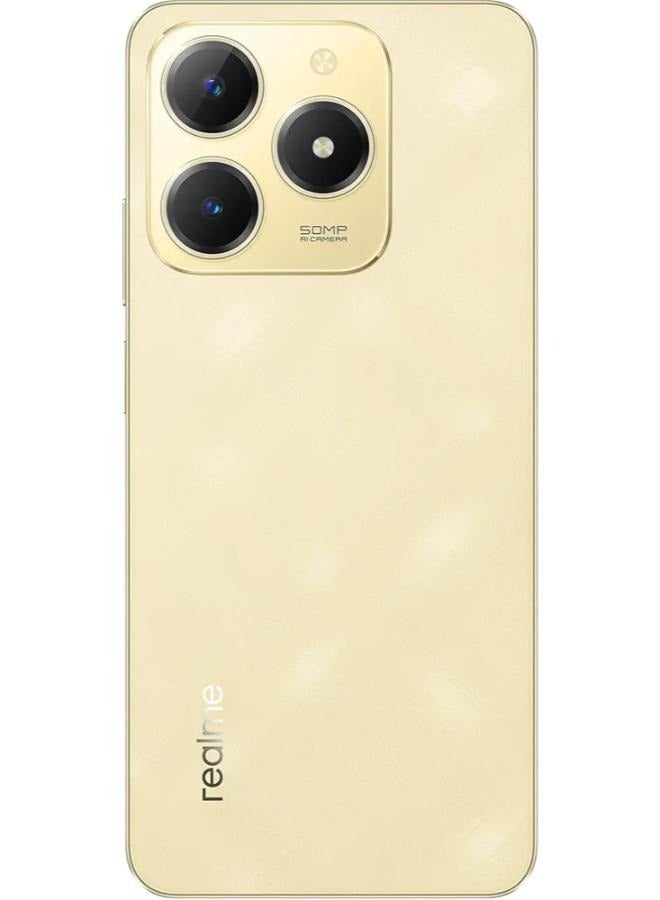 realme Realme C61 256GB 6GB RAM 4G LTE, Dual SIM Sparkle Gold-International version  - Image 2