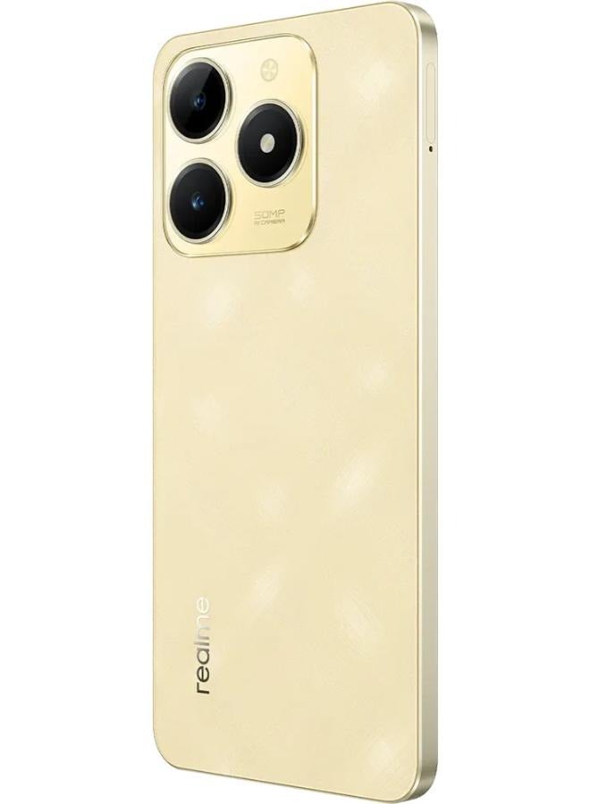 realme Realme C61 256GB 6GB RAM 4G LTE, Dual SIM Sparkle Gold-International version  - Image 3