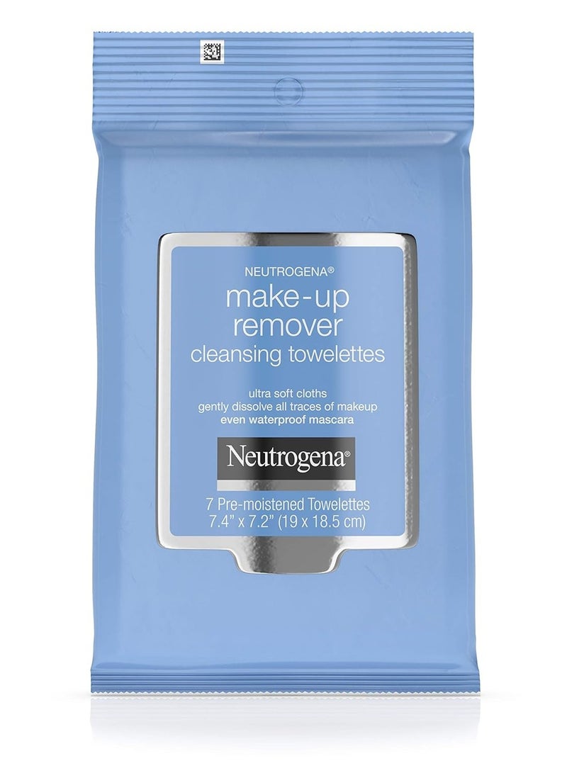 Neutrogena Make-Up Remover Cleansing Towelettes, 7 Count, Packaging May Vary  - Image 1