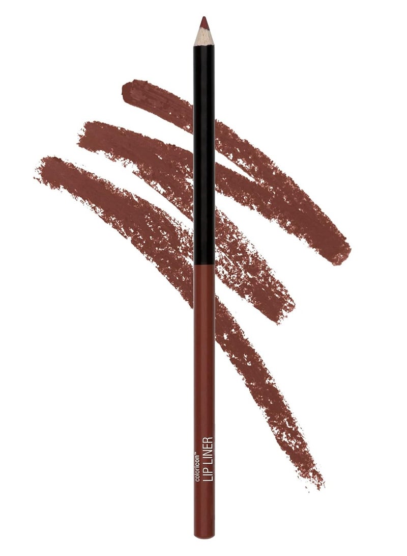 ويت اند وايلد Lip Liner Pencil Color Icon Lip Color Makeup, Dark Brown Chestnut - Image 1
