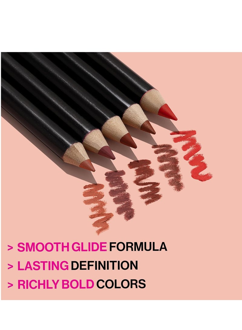 ويت اند وايلد Lip Liner Pencil Color Icon Lip Color Makeup, Dark Brown Chestnut - Image 4