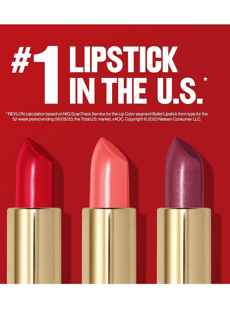 Revlon Super Lustrous Lipstick, Lip Makeup Gift, Stocking Stuffers for Women, Creamy, Moisturized Feel in Nudes & Browns, 0.15 oz 756 Nude Fury - Image 4