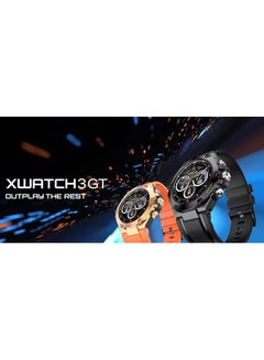 XWatch 3 GT Smartwatch 1.53" Super Large HD Screen, 123 Sports Modes, IP68 Water Resistant, Bluetooth Call Support, Health Monitoring & Fitness Tracking, 2 Straps gold - pnsku/N70133637V/45/_/1733463971/8ff71ceb-e3d4-47a6-b363-67d2d9a89228