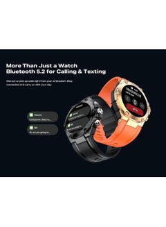 XWatch 3 GT Smartwatch 1.53" Super Large HD Screen, 123 Sports Modes, IP68 Water Resistant, Bluetooth Call Support, Health Monitoring & Fitness Tracking, 2 Straps gold - pnsku/N70133637V/45/_/1733463983/6e3451c5-e512-42ad-83bd-2e388fe1af2f