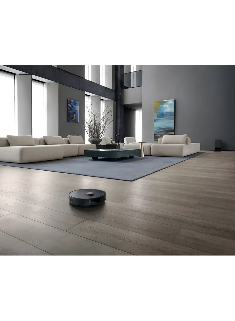 Xiaomi - Robotic Vacuum Cleaner X20 Max,Fully Automatic Station, 8000Pa, Extendable Mop Arm, Automatic Tangle Cutting Brush, 4L Large Capacity Water Tank, Mop Hot Water Tank, Hot Air Drying 4 L 55 W D109GL Black - Image 1