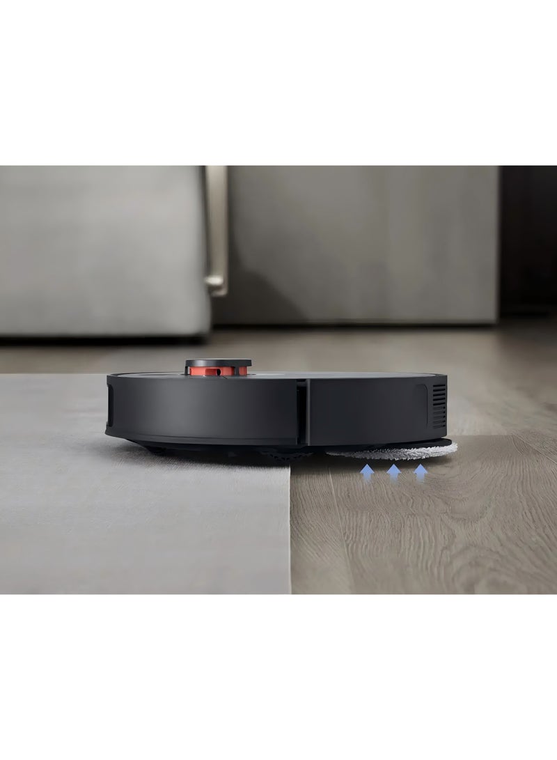 Xiaomi - Robotic Vacuum Cleaner X20 Max,Fully Automatic Station, 8000Pa, Extendable Mop Arm, Automatic Tangle Cutting Brush, 4L Large Capacity Water Tank, Mop Hot Water Tank, Hot Air Drying 4 L 55 W D109GL Black - Image 1