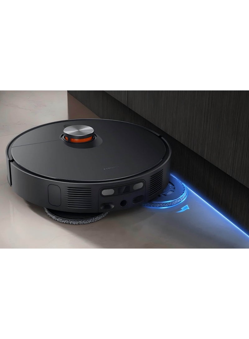 Xiaomi - Robotic Vacuum Cleaner X20 Max,Fully Automatic Station, 8000Pa, Extendable Mop Arm, Automatic Tangle Cutting Brush, 4L Large Capacity Water Tank, Mop Hot Water Tank, Hot Air Drying 4 L 55 W D109GL Black - Image 1