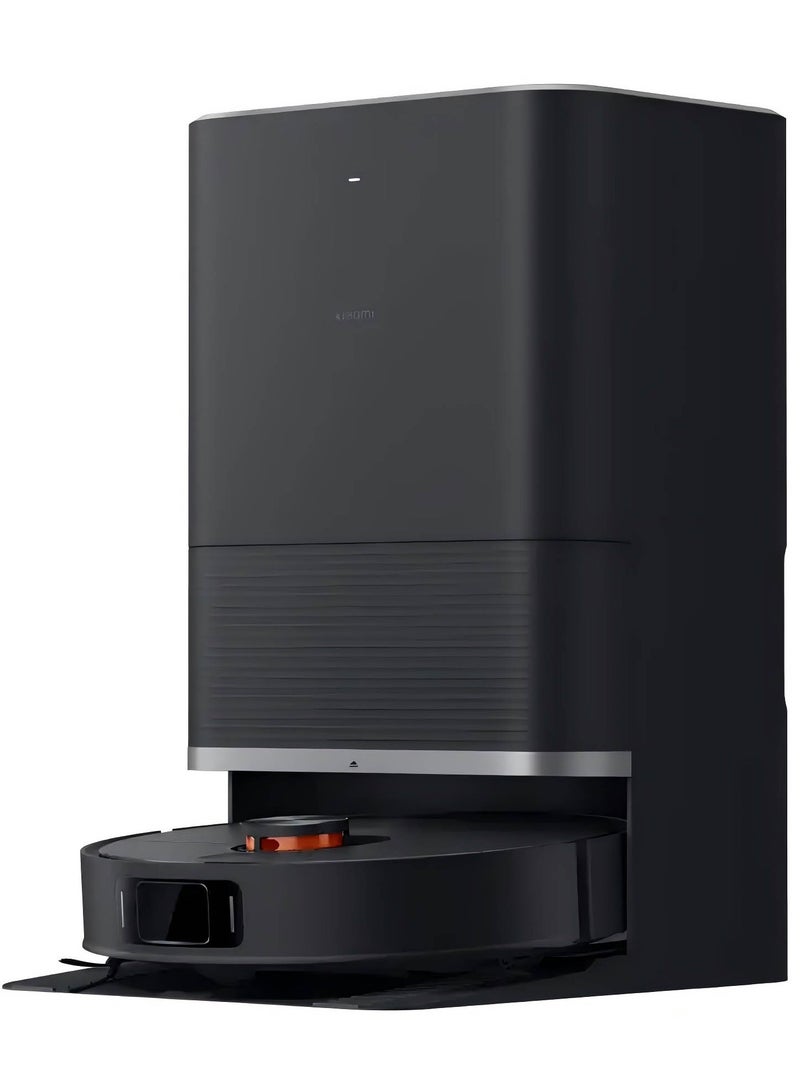 Xiaomi Robotic Vacuum Cleaner X20 Max,Fully Automatic Station, 8000Pa, Extendable Mop Arm, Automatic Tangle Cutting Brush, 4L Large Capacity Water Tank, Mop Hot Water Tank, Hot Air Drying 4 L 55 W X20 Max D109GL Black - Image 1