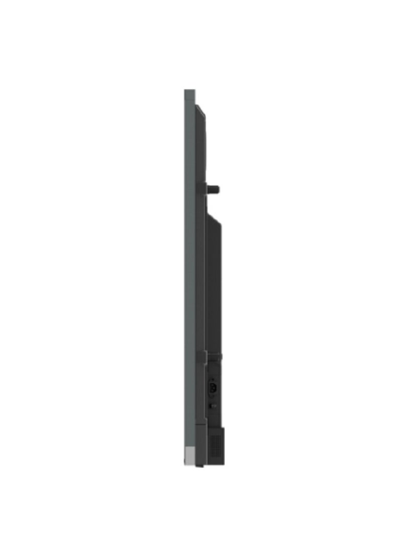 BenQ - RE6501 65" Education Interactive Display | 4K UHD, 20-Point Touch, IR Technology, 8ms Response, OPS Core i5, 8GB DDR5, 512GB SSD, Free VESA Mount, (Android/windows) + Universal Adjustable Interactive Display Stand - Riotouch Model 11ZJ-14, for 65"-110" Screens, 360-Degree Mobility Black/Grey - Image 1