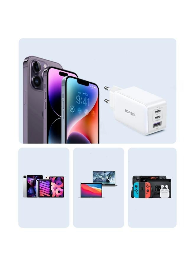 يو جرين - UGREEN GaN Fast Charger 65W White - Image 1