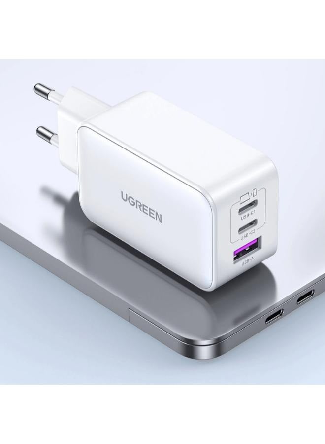يو جرين - UGREEN GaN Fast Charger 65W White - Image 1