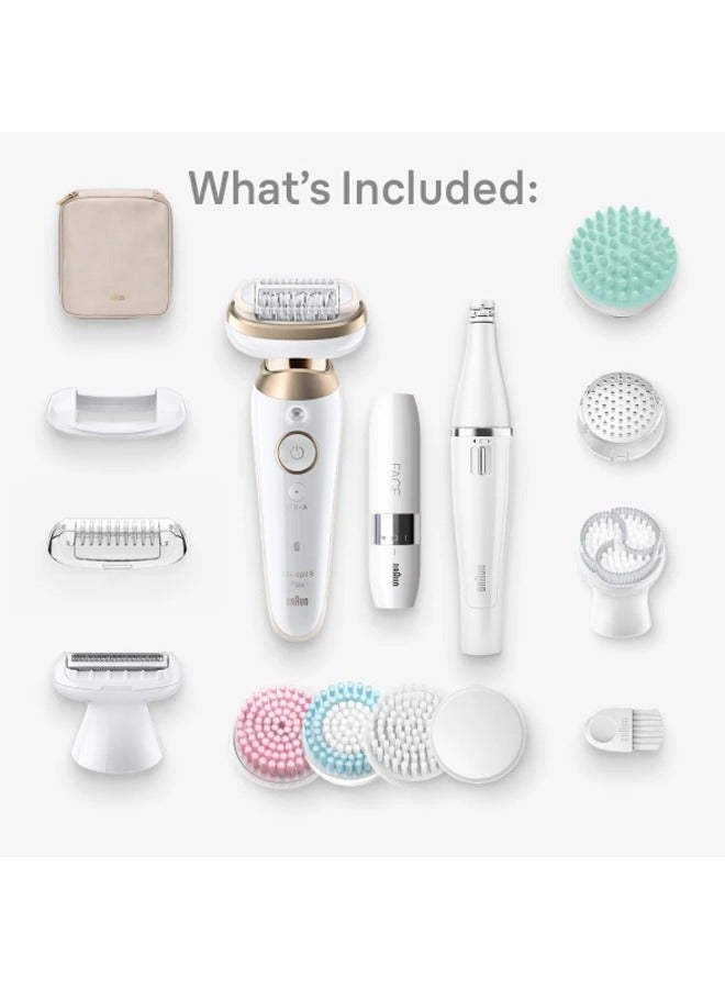 BRAUN - Silk Epil 9 Flex SkinSpa SES9-681 3D Epilator - Image 1