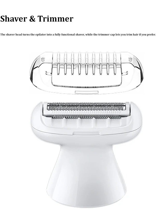 BRAUN Silk-epil 9 Flex SkinSpa 9-681 3D Epilator Wet & Dry includes Shaver Head, FaceSpa epilator(Face) and Mini hair(FS) remover, Pouch. +12 Extra - Image 4