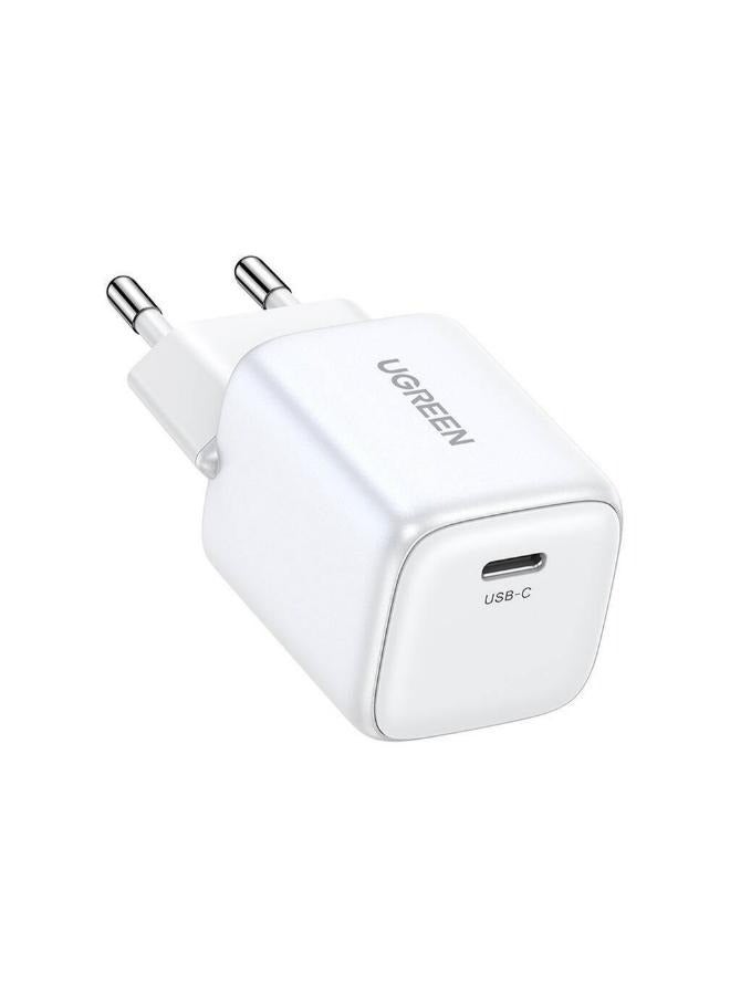 Ugreen [6941876213245] UGREEN Nexode Fast Charger 20W USB-C PD White  - Image 2