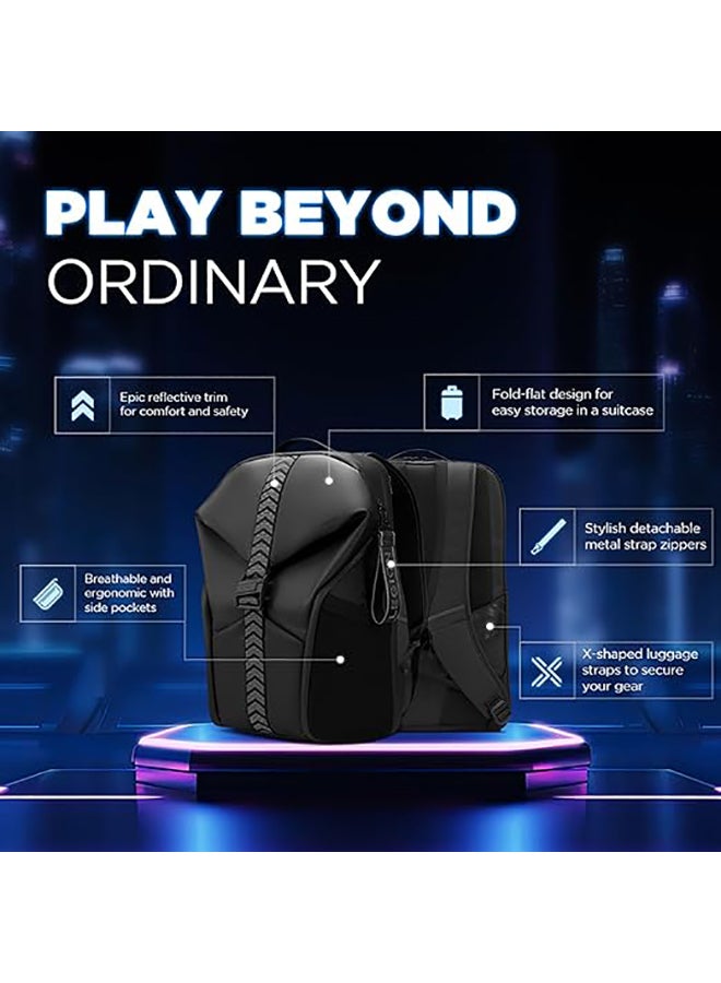 Lenovo Legion 16" Gaming Backpack GB700 Black - Image 2