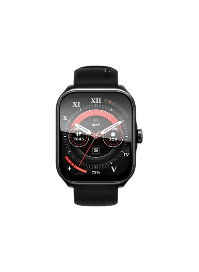 Oraimo - 340 mAh Watch Nova AM 2.01" AMOLED Screen Curved Cover Smart Watch Black - Image 1