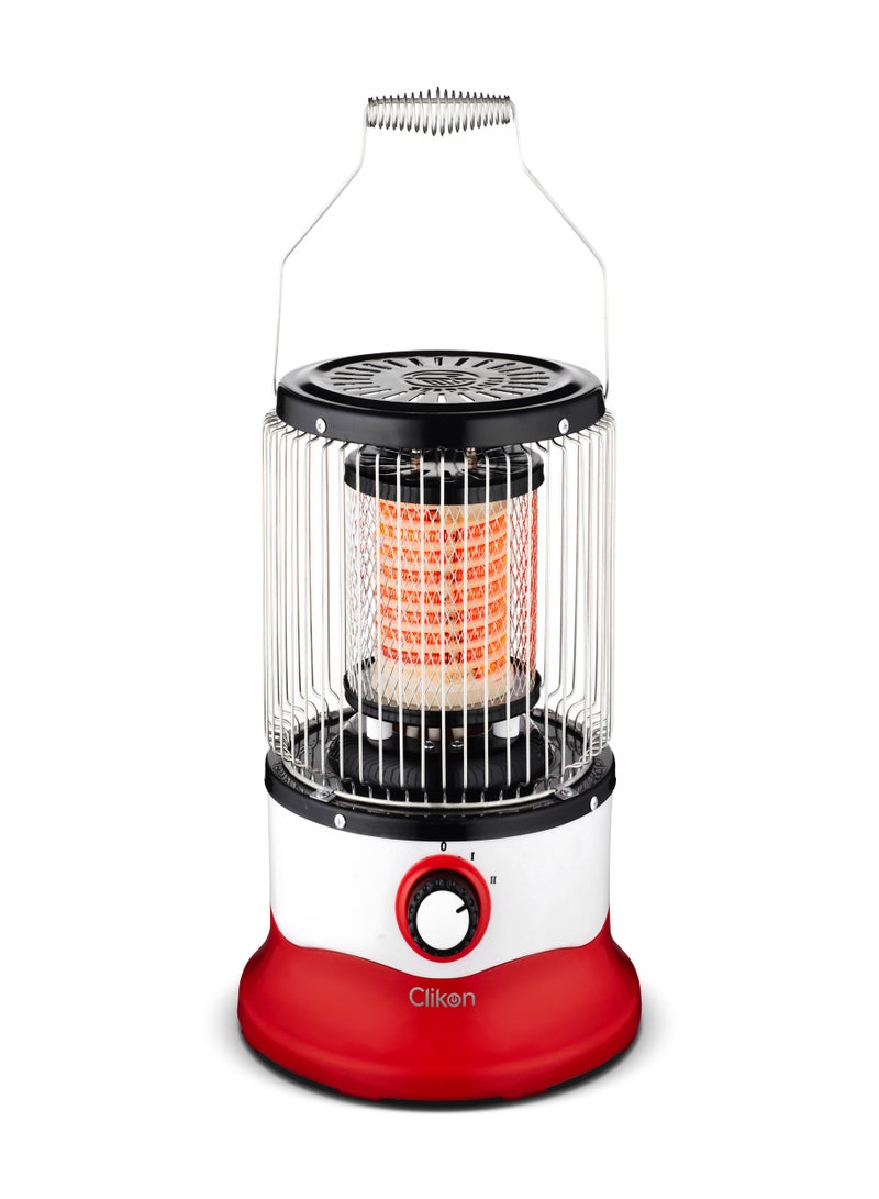 كليكون Ceramic Heater: Efficient & Stylish Heating Solution 2000 W CK4236 Red - Image 1