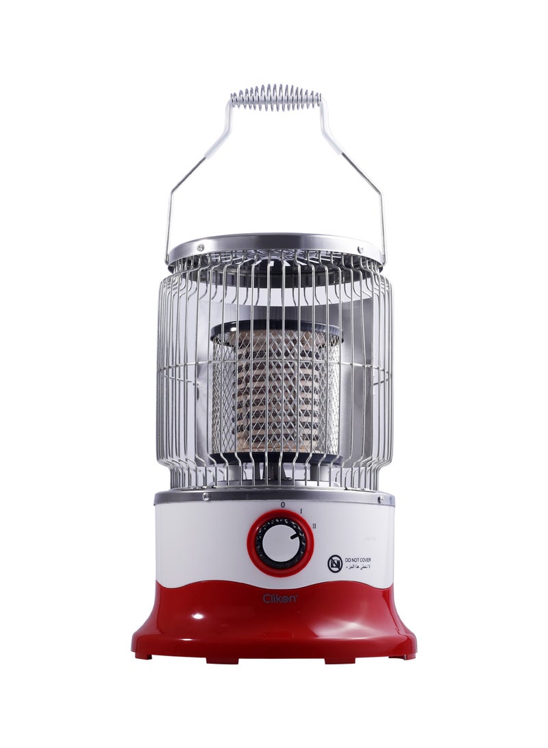 كليكون Ceramic Heater: Efficient & Stylish Heating Solution 2000 W CK4236 Red - Image 2