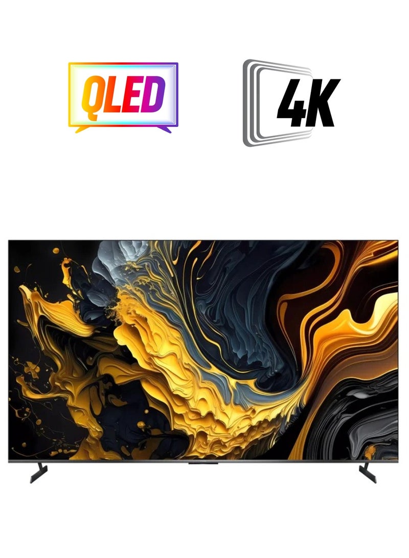 شاومي TV Max 85 2025 | Ultra-large 4K display | Quantum Dot display | 144Hz Refresh Rate, Dolby Vision, Dolby Atmos | AI processor | Google TV L85MA-MAXME Dark Gray L85MA-MAXME Dark Gray  - Image 1
