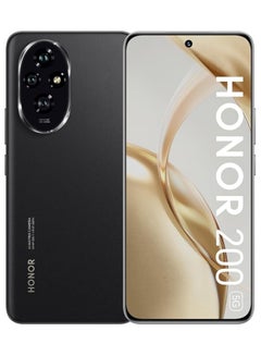 Honor 200 5G Dual SIM 12GB RAM 512GB ROM Black - International Version  - Image 1