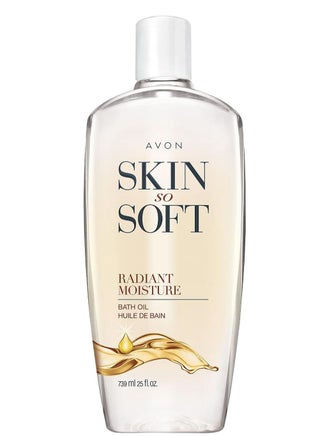 Skin So Soft Radiant Moisture Bath Oil, Large 25 fl oz | Body Oil Scented with Peony Musk | Moisturizing & Hydrating After Shower Body Oil for Women | Infused with Argan Oil & Silk Proteins 739 mlml - pnsku/N70133778V/45/_/1733539601/84acddbf-f8c3-4b86-9484-c859dfeb4228