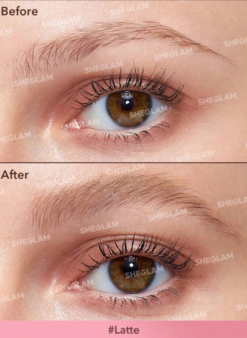 SHEGLAM Brow-Fection Angled Brush & Dip- Latte  - Image 2