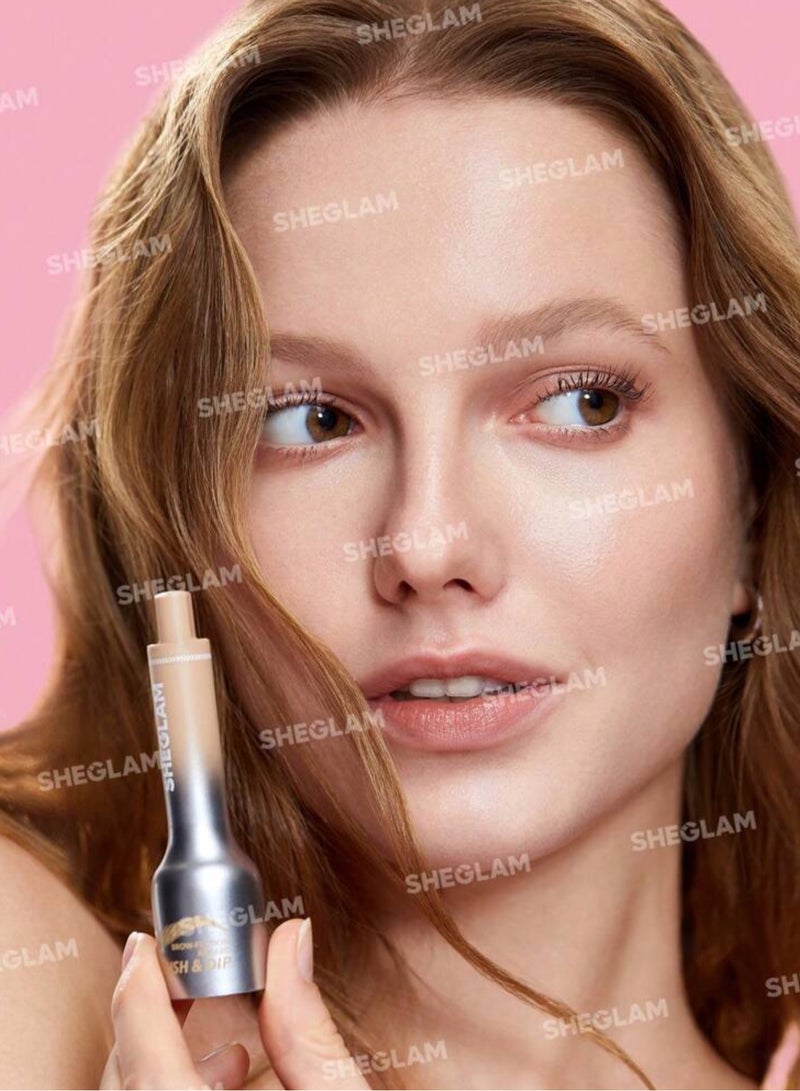SHEGLAM Brow-Fection Angled Brush & Dip- Latte  - Image 3