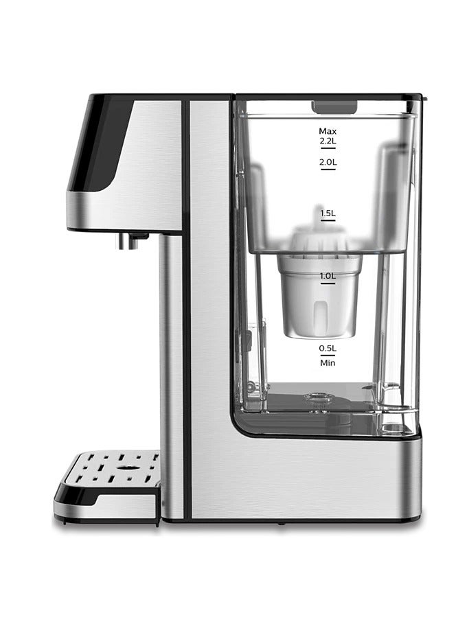 Philips - Bottom Loading One Nozzle UV Micro P-Clean filtration ADD5910M/90 Silver - Image 1