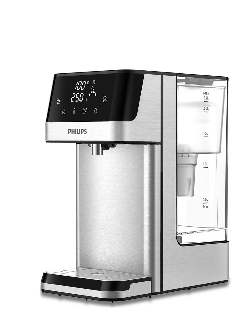Philips - Bottom Loading One Nozzle UV Micro P-Clean filtration ADD5910M/90 Silver - Image 1