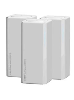 شاومي Mesh System AX3000 NE 3-pack | 2.4GHz/5GHz Dual-band Wi-Fi 6 Speed Up To 3000Mbps | NFC Supporting-Global Version | White  - Image 1